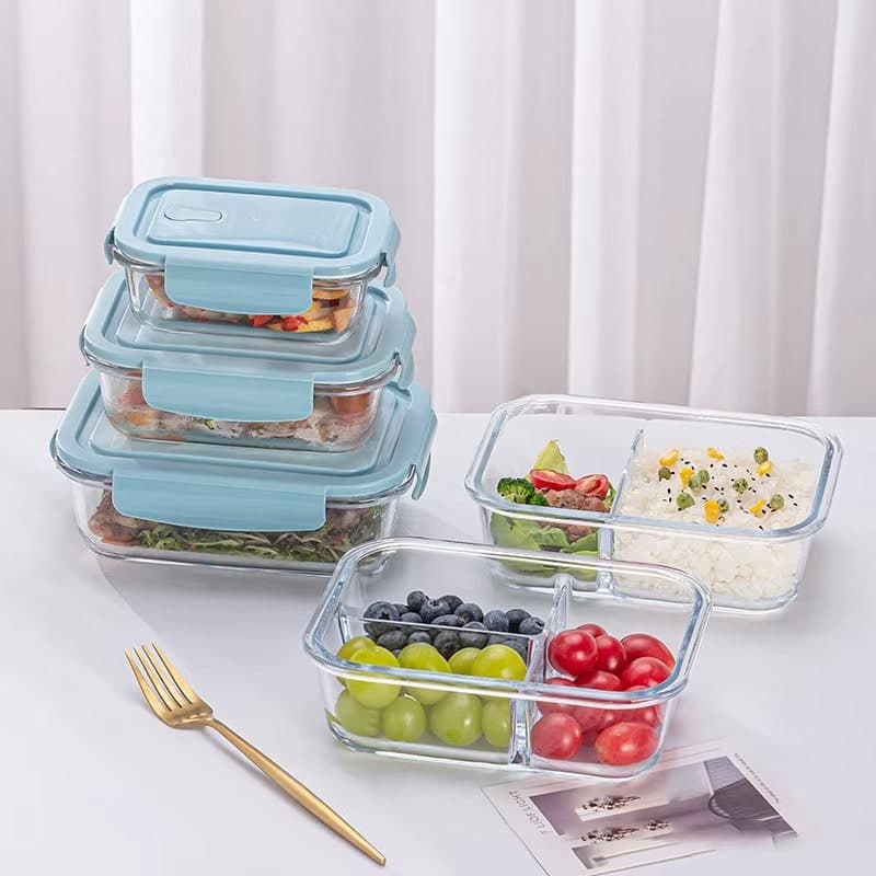 Glass bento box