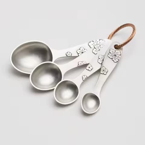 Stainless Steel Measuring Cups with Engraved Measurement and Polished Finished Perfect for Top-Grade Cooking and Kitchen Tool