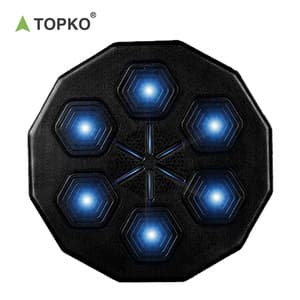 TOPKO High Quality Boxing Machine With Bluetooth For Kids Adults Punching Targets Stress Relief Training Fitness Boxing Target