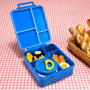 Leak Proof Insulated Kids Bento Lunch Box Thermo Lunch Bento Box with Insulated Thermos Food Jar