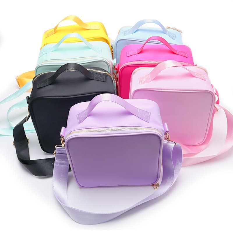 Cute Lunch Box for School Children Waterproof Large-Capacity Portable Insulated Lunch Bag Ice Pack