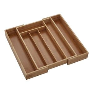 Silverware Organizer and Cutlery Tray with Drawer Dividers for Flatware and Kitchen Utensils