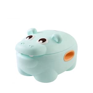OEM Animal Hippo Plastic Baby Squatty Potty Kids Toddler Travel Training Toilet Potty Chair