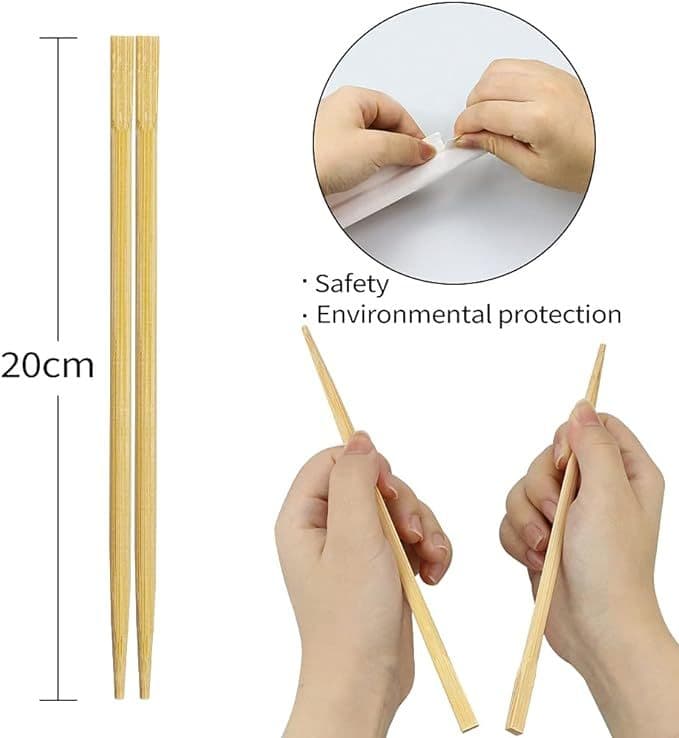 Bamboo Chopsticks Custom  Japanese Chopsticks  Disposable Chopstick Wooden Chopsticks Bamboo Chopsticks 23CM Sushi Chopsticks C2