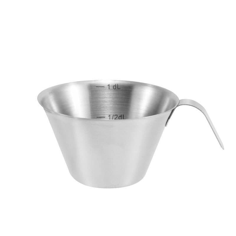 100ml Stainless Steel Coffee Measuring Cup with Scale Espresso Shot Measuring Cup for Espresso Espresso Measuring Cup
