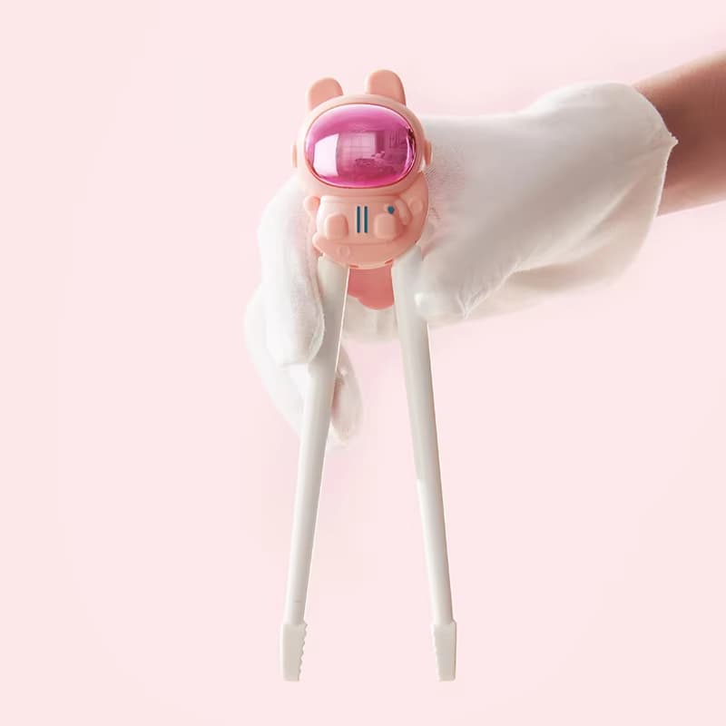 Hot Selling Custom Cartoon Baby Training Chopsticks Reusable Children Learning Chopsticks