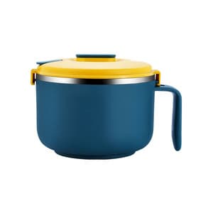 Best Sell Kitchen Tableware Round Food Bowl Stainless Steel Mixing Bowl Insulated Lunch Box With Lid