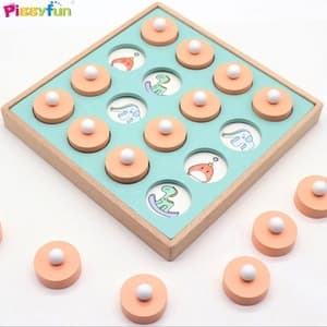 16pcs wooden educational memory puzzle baby touch training game toy for kids for Kid AT12312