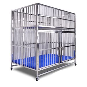 Pet products large dog house stainless steel dog cages crates