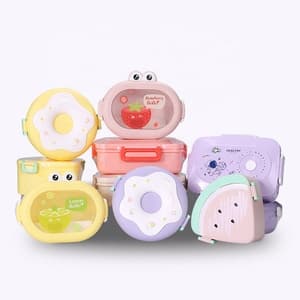 Wholesale Custom Lunch Box Enfant Microwave Safe Plastic Insulated Lunch Box Set Children Lunch Box Kids for School