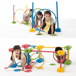 Factory Wholesale Sensory Training Equipment Outdoor Plastic Educational Toys Kids Vientiane Combination To Develop Toys