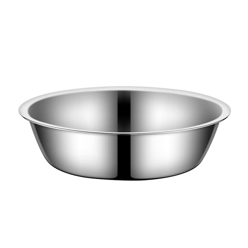 Modern Stainless Steel Pet Bowl - Waterproof Indoor/outdoor Cat/dog Food Bowl for Use in Both Indoor and Travel Situations