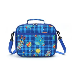 Customized Logo Small Insulated Cooler Box Reusable Kids School Lunch Bag