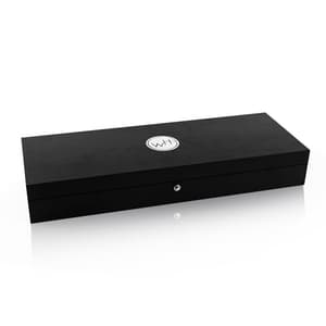 Open Custom Knife Packaging Box Luxury MDF Wooden gift Box Matte Finish Wood Silverware Gift Box