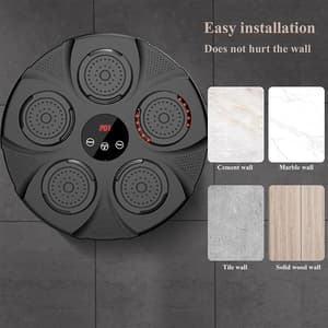 YUNPAO High Quality Training Fitness Boxing Target For Kids Adults Punching Targets Stress Relief Boxing Machine With Bluetooth
