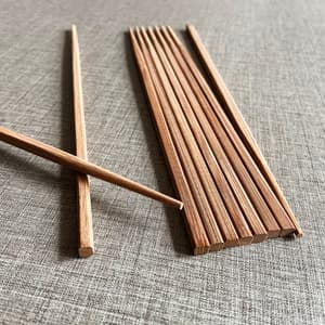 personalized chopsticks custom bamboo sushi square chopsticks with customized logo
