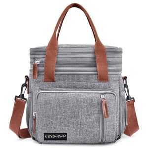 3 Layers Large Capacity Lunch Bag Insulated Cooler Bag Backpack
