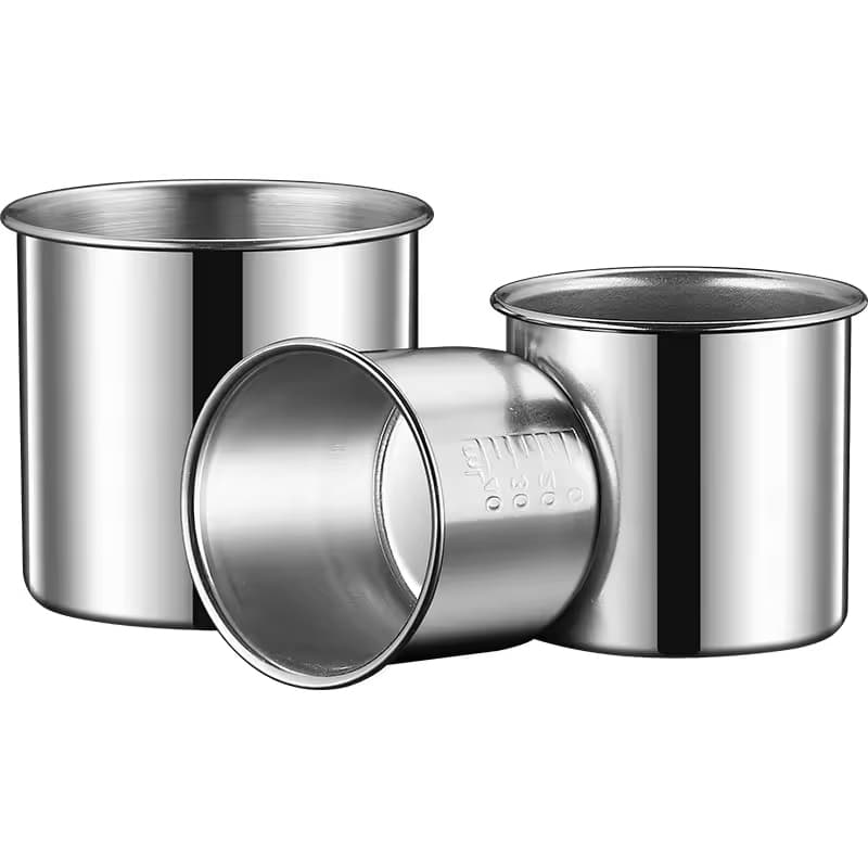 304 Stainless Steel Medication Cup With Graduations 40ML Medicine Liquid Measuring Cup