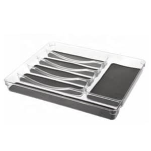 Hot selling new non-slip drawer silverware cutlery tray kitchen utensils 6 grid cutlery tray