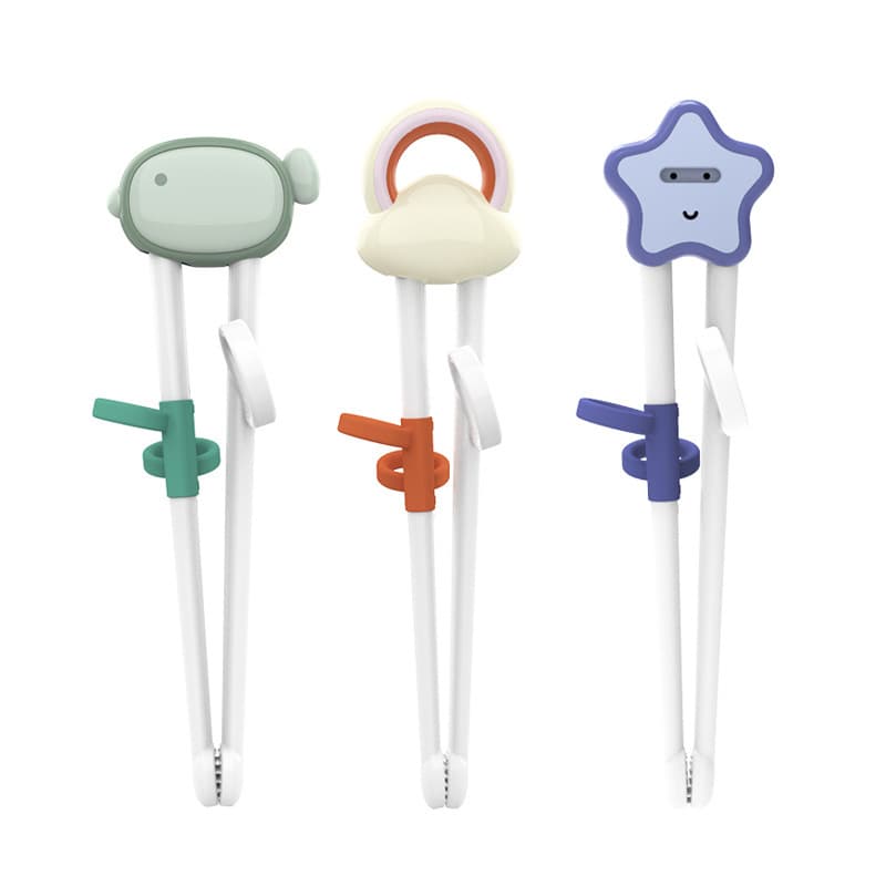 Custom BPA Free Animal Shape Baby Learning Training Chopsticks for Kids Palillos Para Ninos Cute Kids Chopsticks