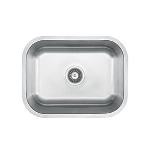 Modern Kitchen Cabinet Stainless Steel Single Bowl Corner Sink
