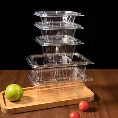 clear food storage containers disposable